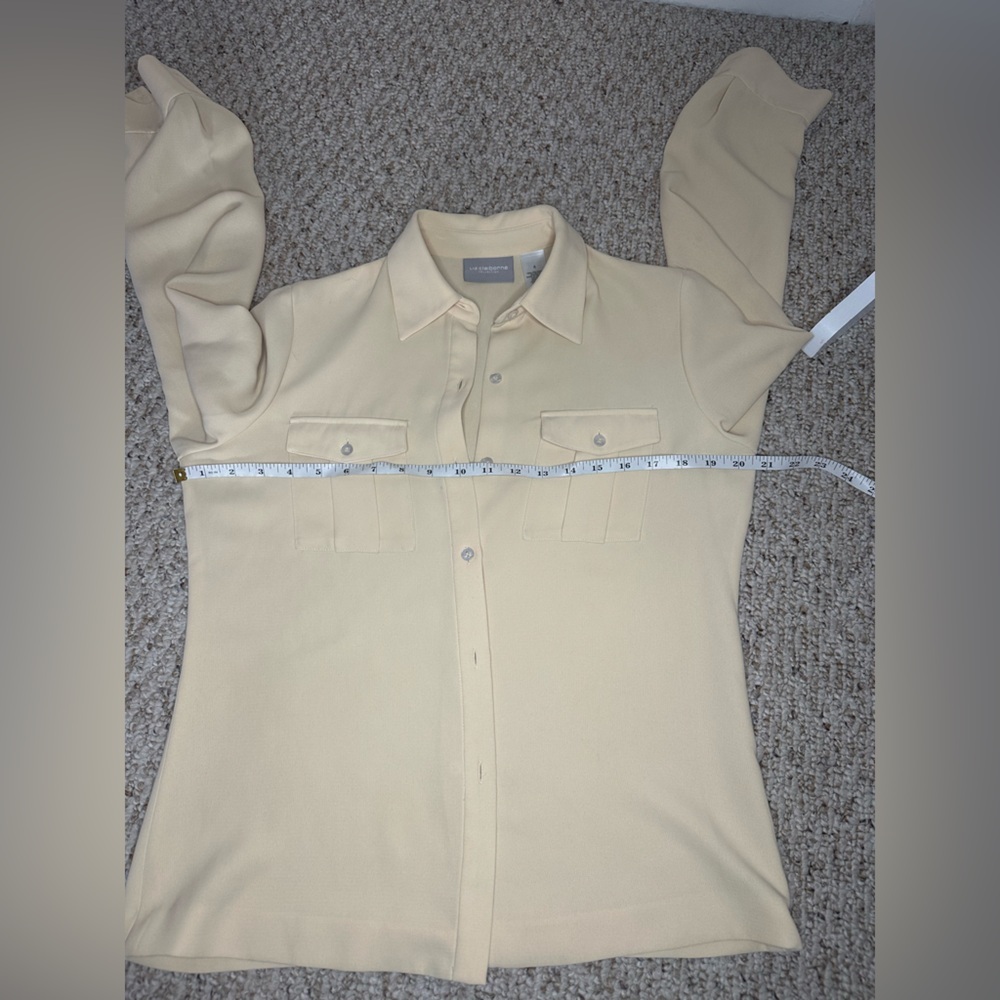 Liz Claiborne longsleeve Blouse size 4 - Picture 7 of 8